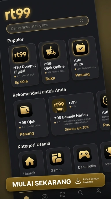 rt99 - Halaman Indeks Aplikasi Populer & Kanal Uji Terbaik