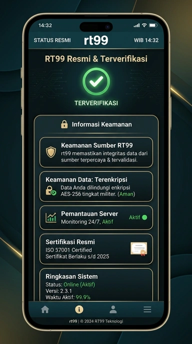 Kanal Resmi Unduh RT99 untuk Pengguna Android